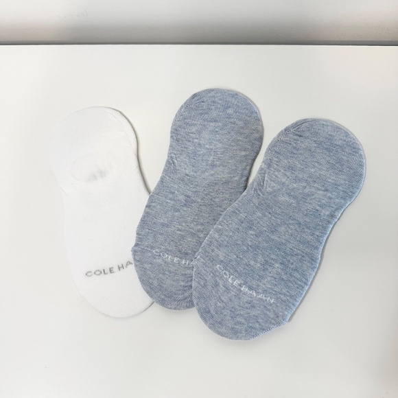 NWOT Set of 3 Cole Haan Women’s Liner Socks ( 3 Pairs) - Picture 1 of 3